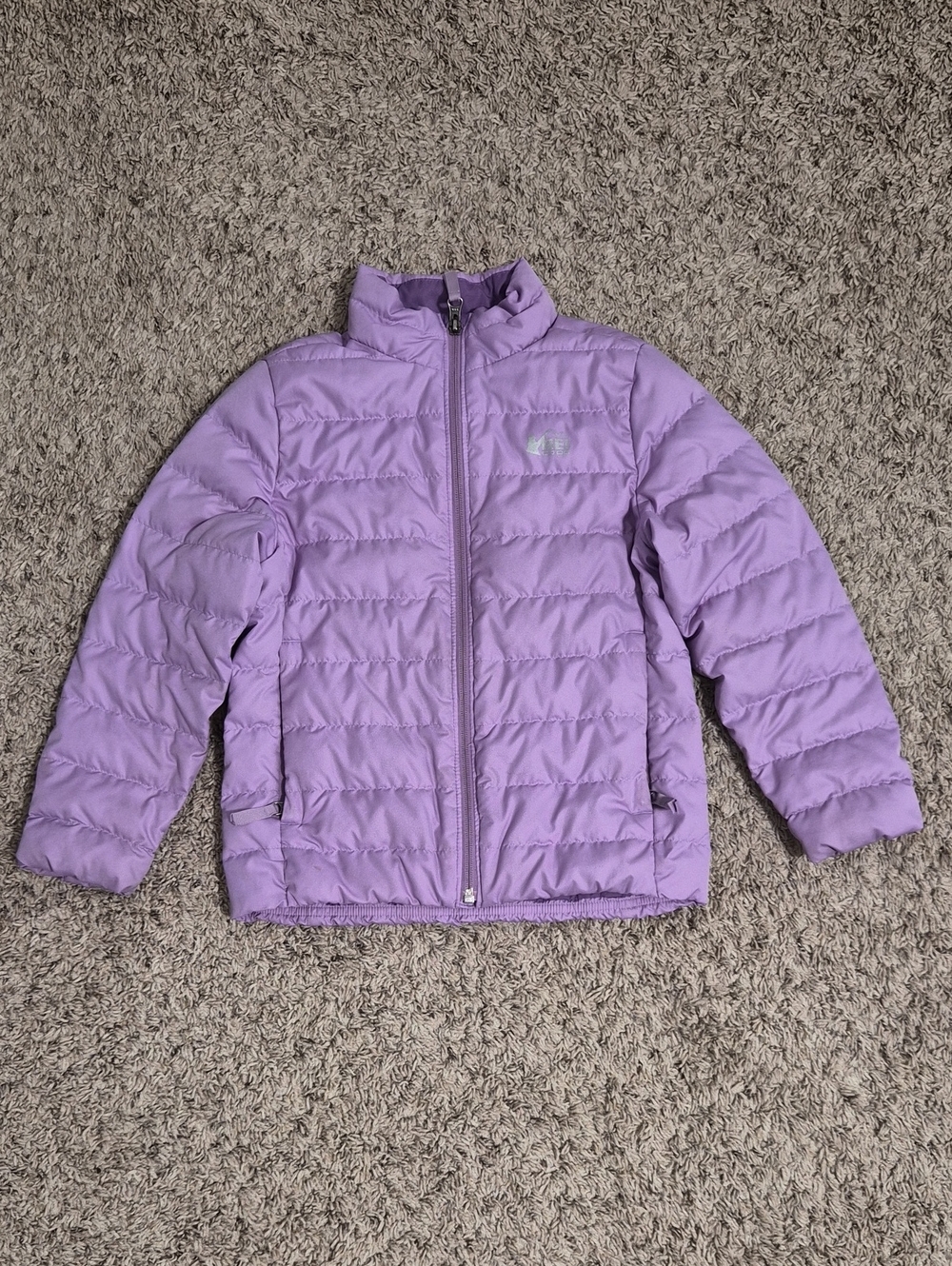 REI Girls Lightweight Puffer Jacket - Lavender
